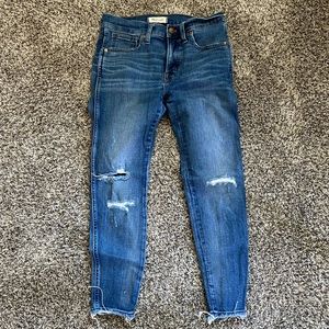 Madewell High Rise Skinny Jeans 28P